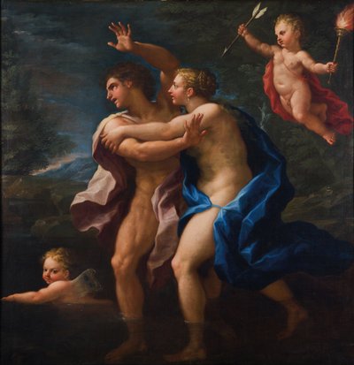 Salmacis und Hermaphroditus von Paolo de Matteis