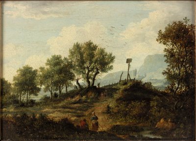 Die Aberuchills (Die Loch Aber Hügel), 1824 von Patrick Nasmyth