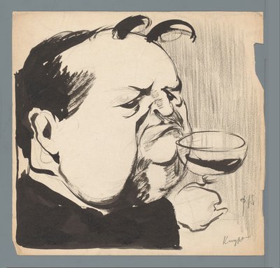 Abraham Kuyper von Patricq Kroon (signed by artist)