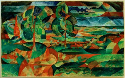 Blick in die Ebene von Paul Adolf Seehaus