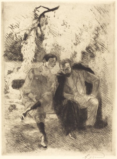 Vertrauen, 1900 von Paul Albert Besnard