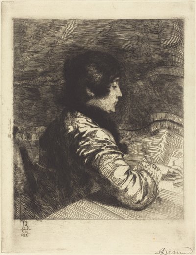 Madame Besnard, 1884 von Paul Albert Besnard