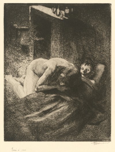 Misery (La Misère), ca. 1886 von Paul Albert Besnard