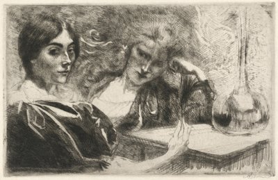 Morphinabhängige, 1887 von Paul Albert Besnard