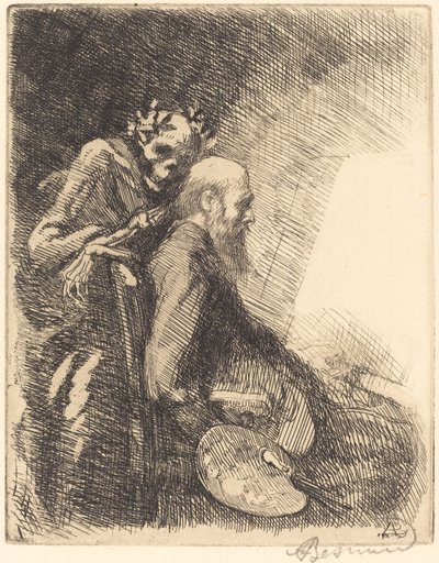 Zu anspruchsvoll Exigeante, 1900 von Paul Albert Besnard