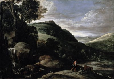 Hügelige Landschaft von Paul Bril