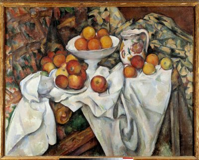 Äpfel und Orangen von Paul Cézanne