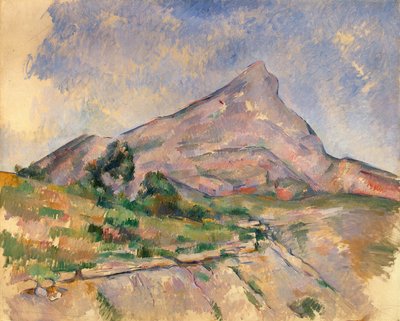 Mont Sainte-Victoire von Paul Cézanne