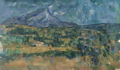 Mont Sainte-Victoire, ca. 1902-06 von Paul Cézanne