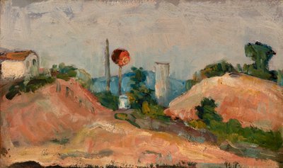 Eisenbahnschnitt von Paul Cézanne