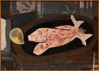 Rotbarbe von Paul Cézanne
