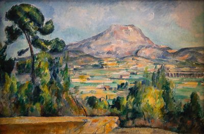 Berg Sainte-Victoire 1890 von Paul Cézanne