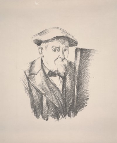 Selbstporträt von Paul Cézanne