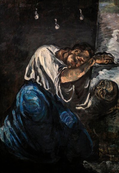 Die Magdalena, auch bekannt als Der Schmerz von Paul Cézanne