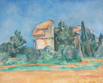 Der Taubenturm in Bellevue von Paul Cézanne