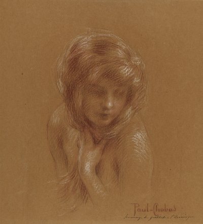 Junges Mädchen von Paul Chabas