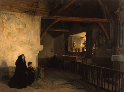 Eine Kapelle der Fischer bei Plouha von Paul Chardin