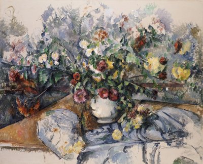 Ein großer Blumenstrauß, ca. 1892-95 von Paul Cézanne