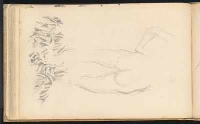 Ein Akt und Laub von Paul Cézanne