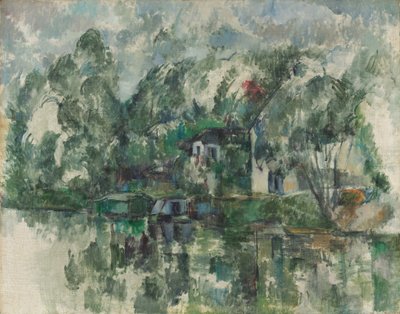 Am Wasser, ca. 1890 von Paul Cézanne