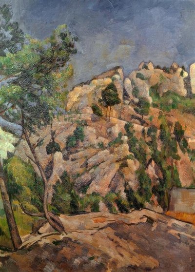 Am Grund der Schlucht von Paul Cézanne
