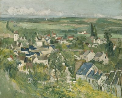 Auvers, Panoramablick, 1873-75 von Paul Cézanne