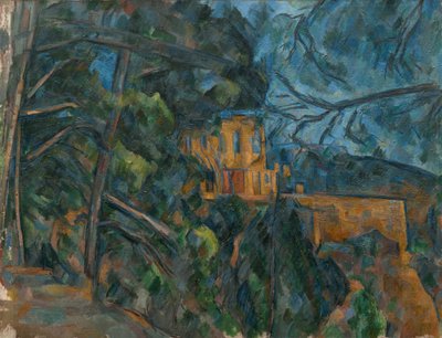 Château Noir, 1900-1904 von Paul Cézanne