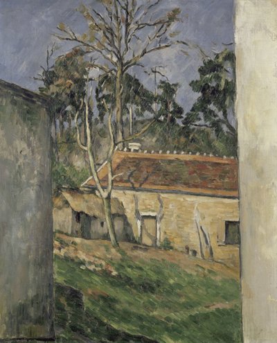 Bauernhof, 1879 von Paul Cézanne