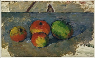 Vier Äpfel, ca. 1879-82 von Paul Cézanne