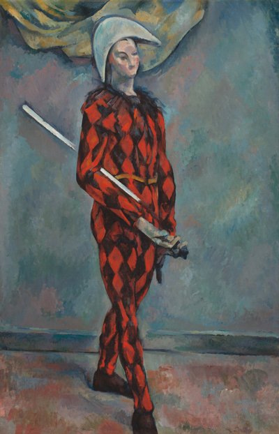 Harlekin von Paul Cézanne