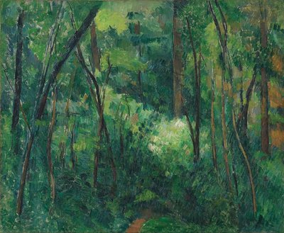 Waldinneres von Paul Cézanne