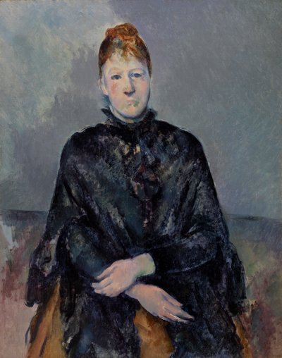 Madame Cézanne von Paul Cézanne