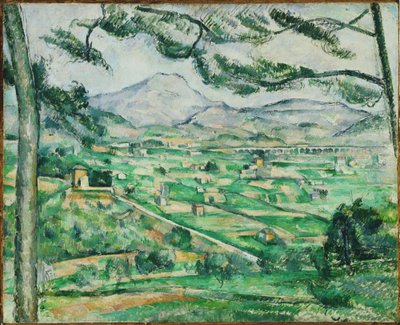 Mont Sainte-Victoire von Paul Cézanne