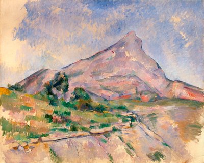 Mont Sainte-Victoire, 1897-1898 von Paul Cézanne