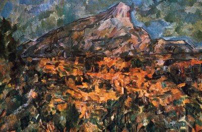 Mont Sainte Victoire, 1904 von Paul Cézanne