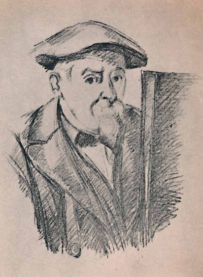 Porträt des Künstlers, um 1900, 1946 von Paul Cézanne