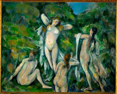 Vier Badende von Paul Cézanne