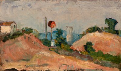 Eisenbahnschnitt von Paul Cézanne
