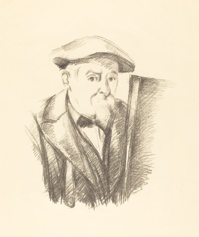 Selbstporträt, 1898 von Paul Cézanne