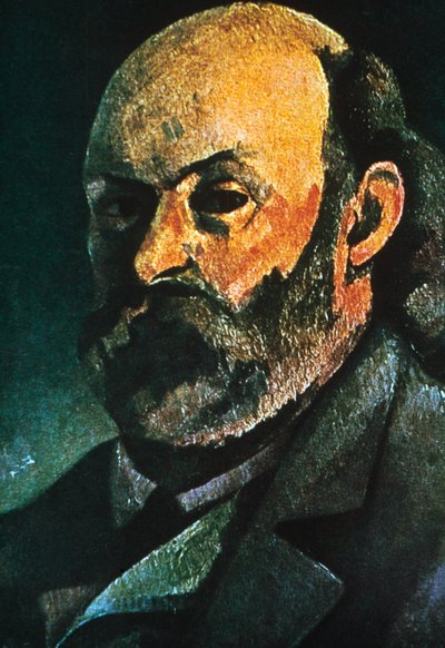 Selbstporträt von Paul Cézanne