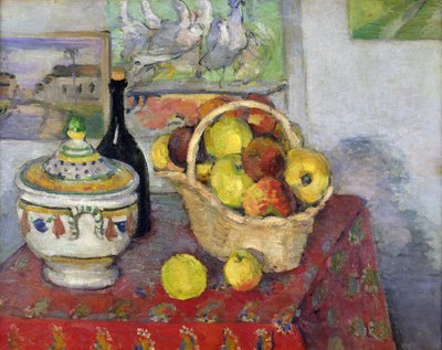 Stillleben mit Terrine, ca. 1877 von Paul Cézanne