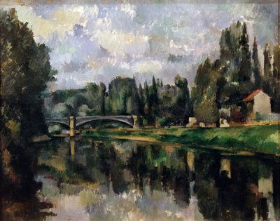 Die Ufer der Marne, 1888-1895 von Paul Cézanne