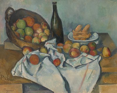 Der Korb mit Äpfeln von Paul Cézanne