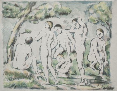 Die Badenden von Paul Cézanne