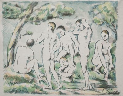 Die Badenden von Paul Cézanne