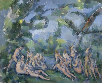 Die Badenden, 1899-1904 von Paul Cézanne