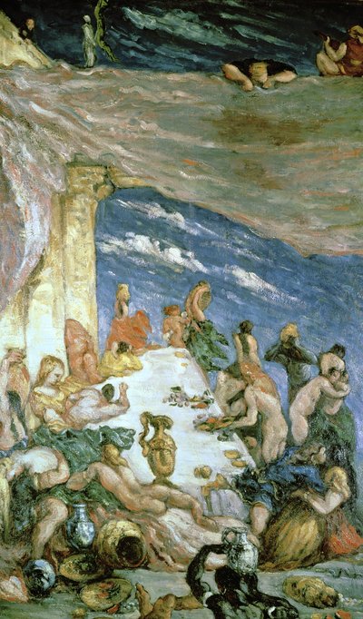 Die Orgie, ca. 1866-68 von Paul Cézanne