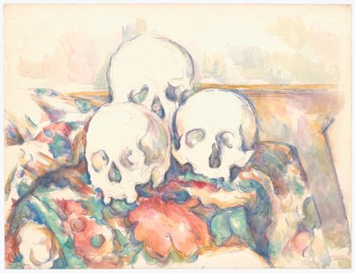 Die drei Schädel von Paul Cézanne