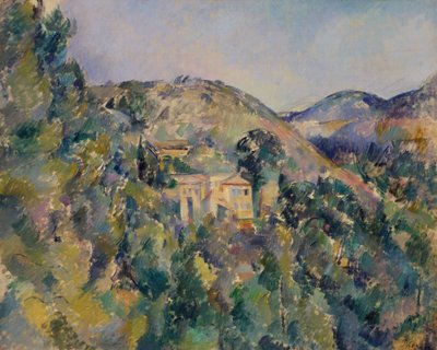 Ansicht des Domaine Saint-Joseph, späte 1880er Jahre von Paul Cézanne