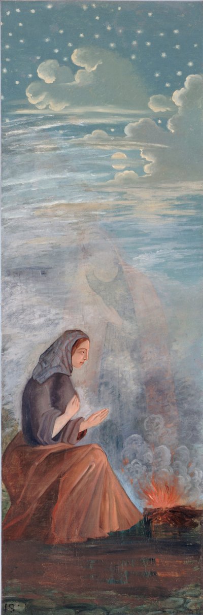 Winter aus der Serie Les Saisons von Paul Cézanne